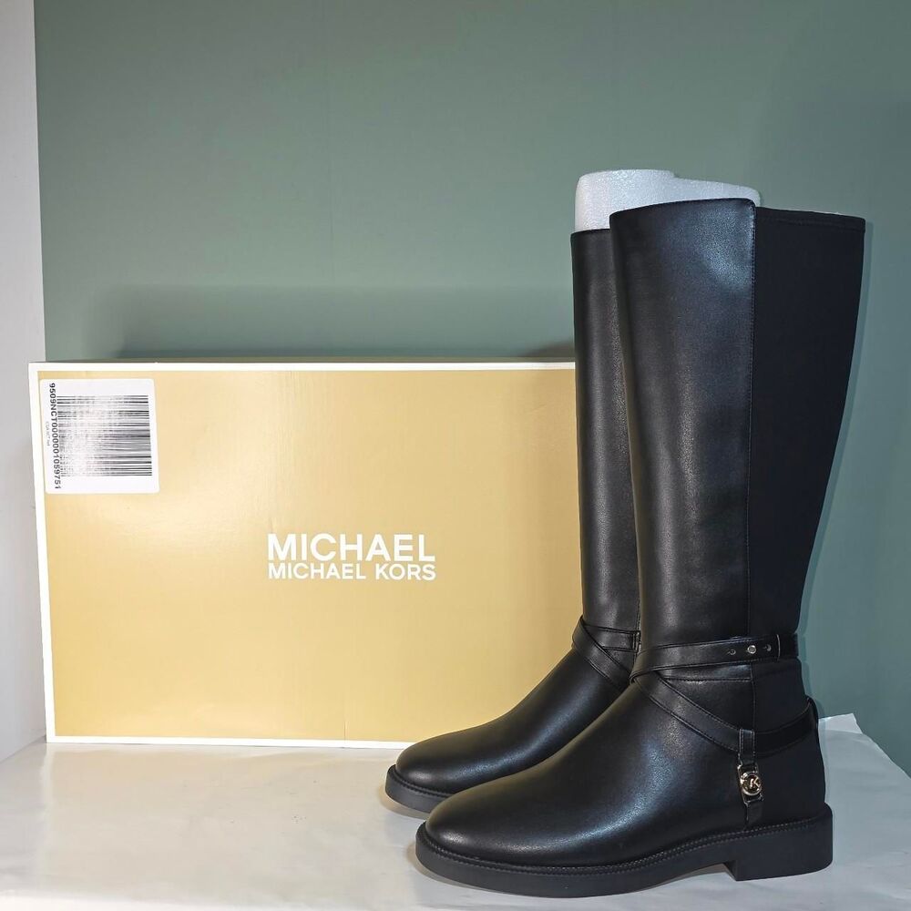 Michael Kors Women's Mandy knee-high boots Size: 8.5 - Picture 7 of 8